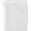 Bath Towels * | Top 10 Garnier Thiebaut Elea White 6Pc Wash Cloth Set Home Bath Towels