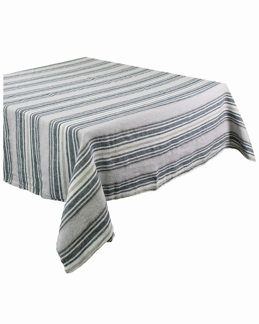 Linens * | Coupon Garnier Thiebaut Sombrilla Gris Tablecloth Home Linens