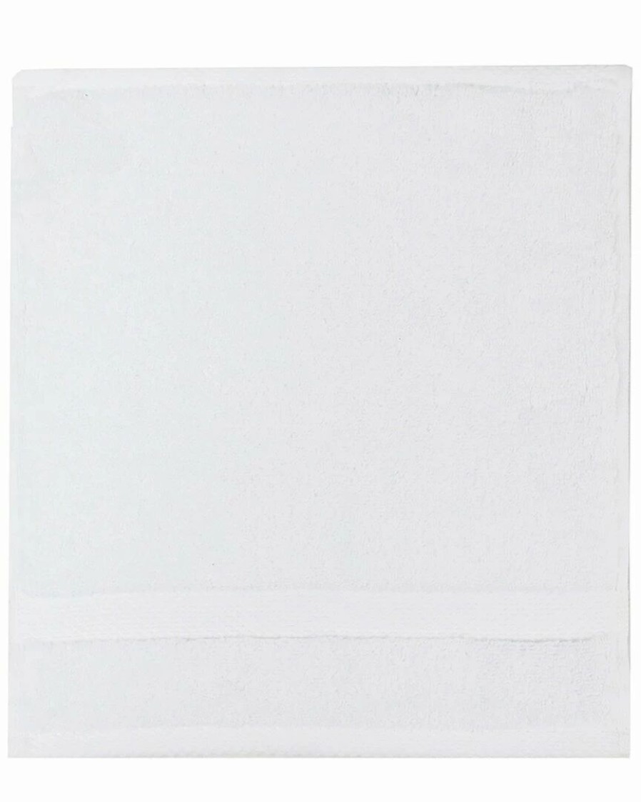 Bath Towels * | Best Reviews Of Garnier Thiebaut Elea White 4Pc Face Towel Set Home Bath Towels