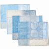 Linens * | Promo Garnier Thiebaut Mille Oceans Ecume Placemats (Set Of 4) Home Linens