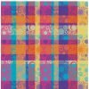 Linens * | Coupon Garnier Thiebaut Mille Tornades Pop 45In X 45In Tablecloth Home Linens