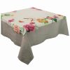 Linens * | Promo Garnier Thiebaut Gaia Floralies Tablecloth Home Linens