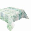 Linens * | Top 10 Garnier Thiebaut Mille Hirondelles Menthol Tablecloth Home Linens