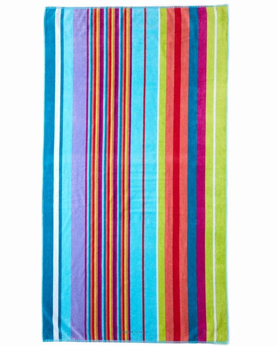 Beach Towels * | Best Sale Garnier Thiebaut Sunbeam Summer Cotton Beach Towel Home Beach Towels