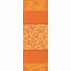 Linens * | Flash Sale Garnier Thiebaut Graminees Orange Table Runner Home Linens