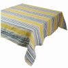 Linens * | Outlet Garnier Thiebaut Sombrilla Curry 61In X 61In Tablecloth Home Linens