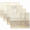 Linens * | Best Reviews Of Garnier Thiebaut Mille Dentelles Naturel Coated Placemats (Set Of 4 Home Linens