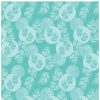 Linens * | Hot Sale Garnier Thiebaut Mille Verdoyant Turquoise 69In X 98In Tablecloth Home Linens