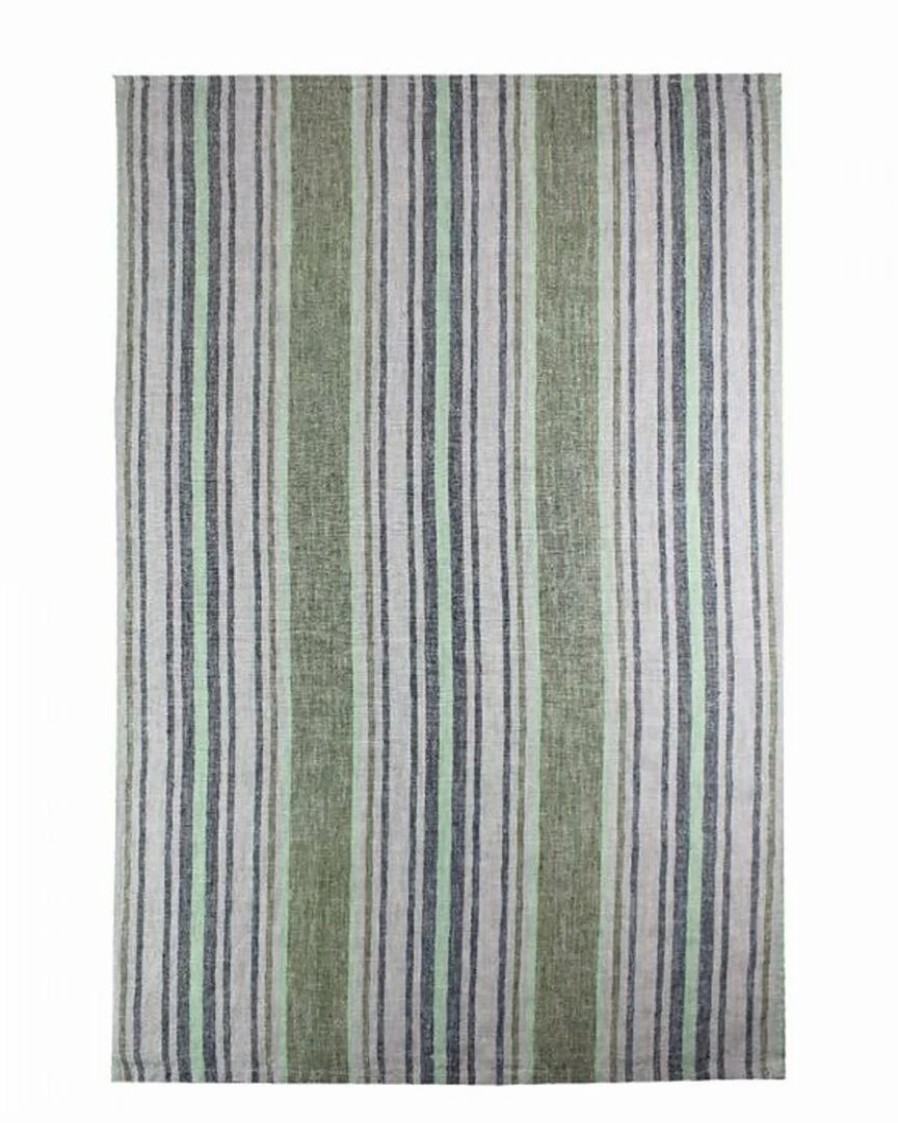 Linens * | Best Reviews Of Garnier Thiebaut Set Of 2 Sombrilla Olive Kitchen Towels Home Linens