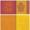 Linens * | Top 10 Garnier Thiebaut Mille Holi Epices Set Of 4 Napkins Home Linens