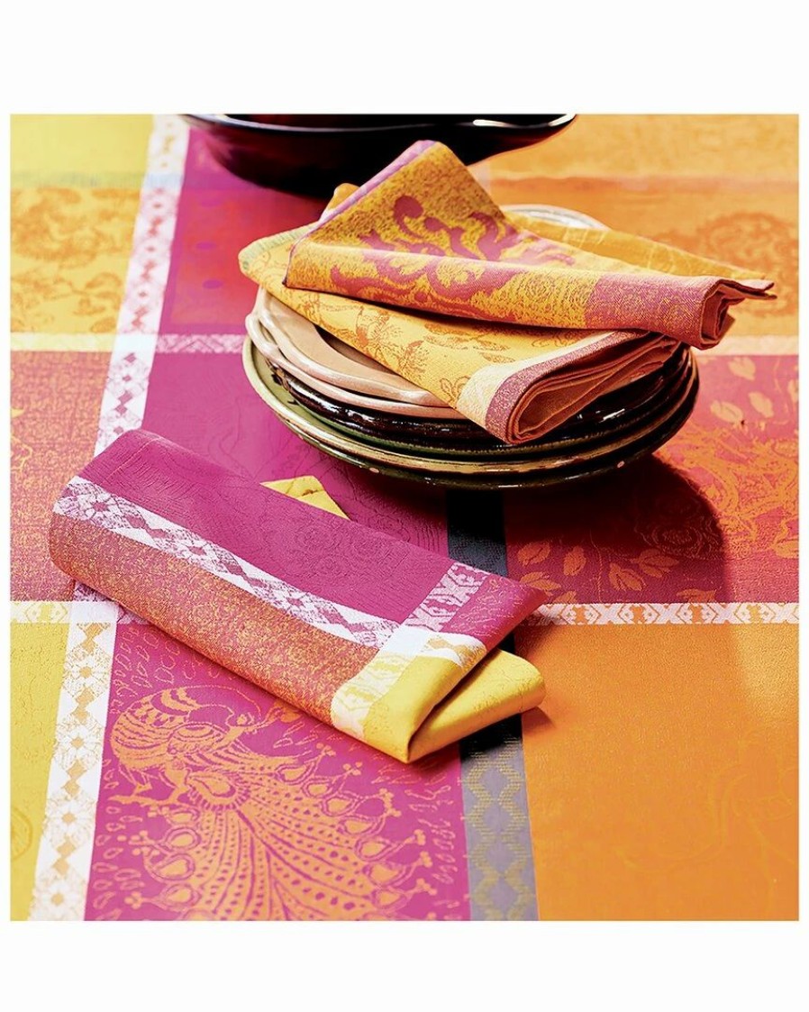 Linens * | Top 10 Garnier Thiebaut Mille Holi Epices Set Of 4 Napkins Home Linens