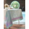 Linens * | Coupon Garnier Thiebaut Gatsby Neon 62In X 62In Tablecloth Home Linens