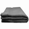 Bath Towels * | Best Deal Garnier Thiebaut Elea Grey Bath Sheet Home Bath Towels