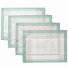 Linens * | Cheapest Garnier Thiebaut Jardin De La Reine Celadon Placemats (Set Of 4) Home Linens