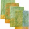 Linens * | Brand New Garnier Thiebaut Mille Esprit Jardin Ete Napkins (Set Of 4) Home Linens