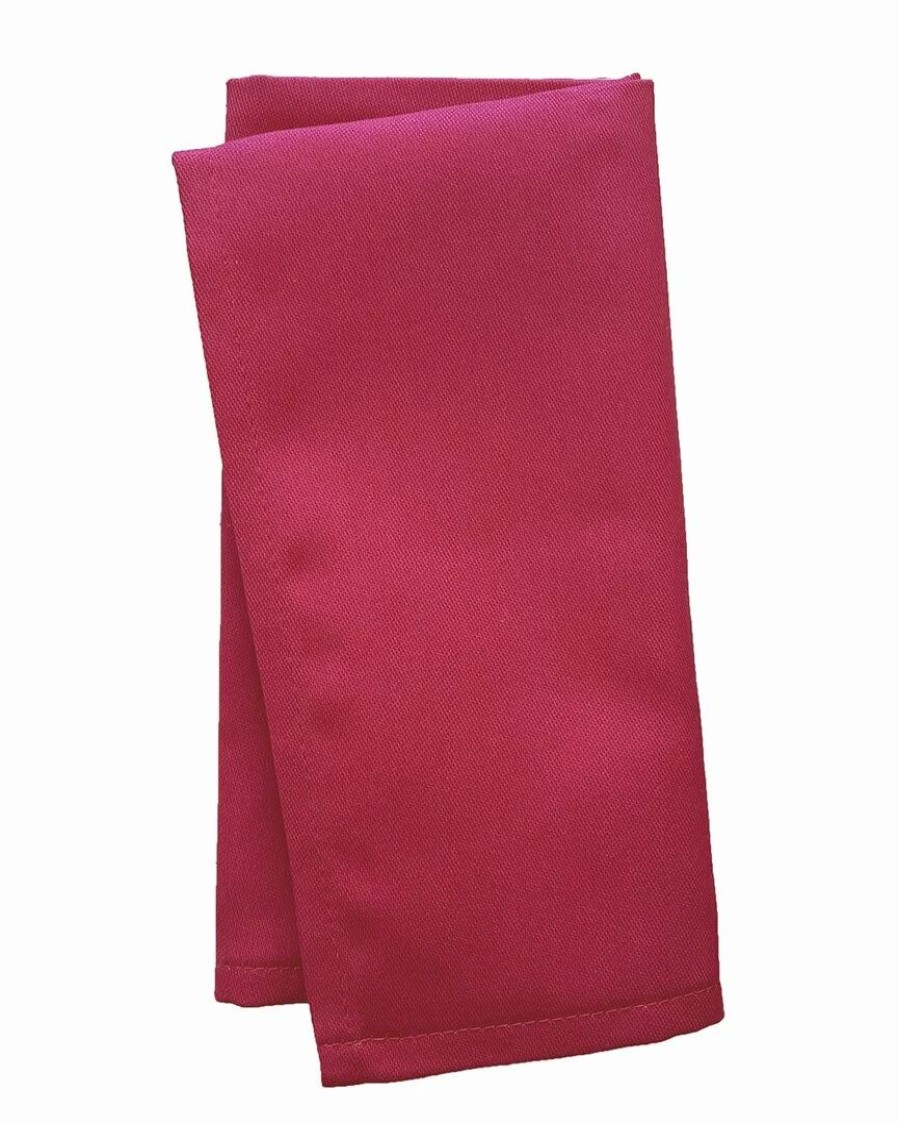 Linens * | Wholesale Garnier Thiebaut Set Of 6 Confettis Framboise Napkins Home Linens