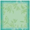 Linens * | Best Deal Garnier Thiebaut Livia Chlorophylle Tablecloth Home Linens