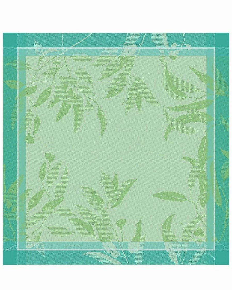 Linens * | Best Deal Garnier Thiebaut Livia Chlorophylle Tablecloth Home Linens