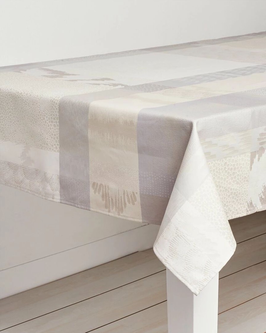 Linens * | Cheap Garnier Thiebaut Mille Matieres Vapeur Tablecloth Home Linens