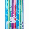 Beach Towels * | Best Sale Garnier Thiebaut Naiade Neon Cotton Beach Towel Home Beach Towels