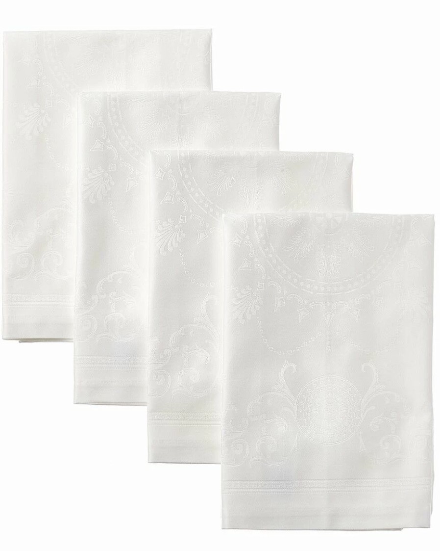 Linens * | Flash Sale Garnier Thiebaut Eloise Diamant Napkins (Set Of 4) Home Linens