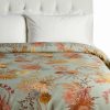 Duvet Inserts & Duvets * | Wholesale Garnier Thiebaut Fleurs Du Desert Opale Cotton Duvet Cover Home Duvet Inserts & Duvets