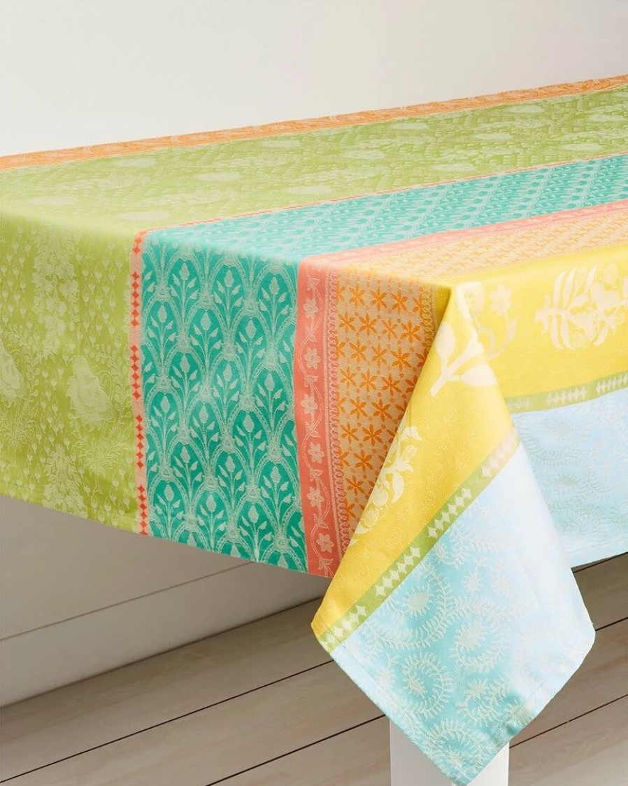 Linens * | Cheap Garnier Thiebaut Mille Saris Kerala Tablecloth Home Linens